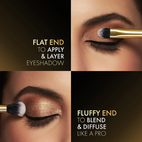 Lakmē Absolute Makeup Master Tools - Dual Ended Eyeshadow Brush