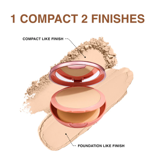 Lakmē 9to5 Unreal Dual Cover Pressed Powder - Cocoa
