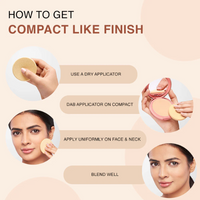 Lakmē 9to5 Unreal Dual Cover Pressed Powder - Cocoa