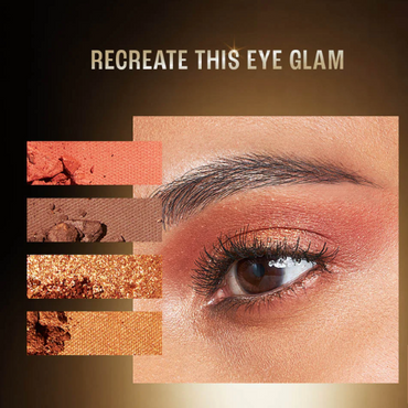 Lakmē Ultimate Glam Eyeshadow Sunkissed - Warm Golden Eyeshadow