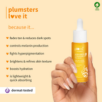 Plum 2% Alpha Arbutin & Hyaluronic Acid Tan Fading Face Serum 30ml