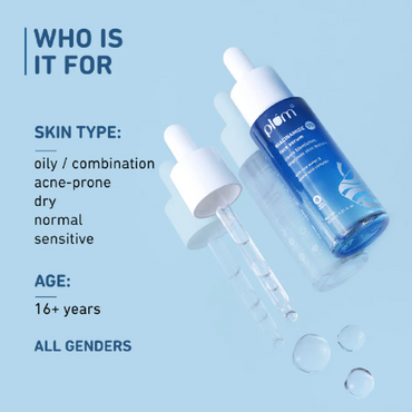 Plum 5% Niacinamide & Rice Water Brightening Face Serum 30ml