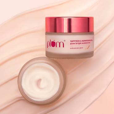 Plum Saffron & Kumkumadi Oil Glow Bright Moisturizer SPF 35 - 50g x2