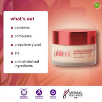 Plum Saffron & Kumkumadi Oil Glow Bright Moisturizer SPF 35 - 50g x2