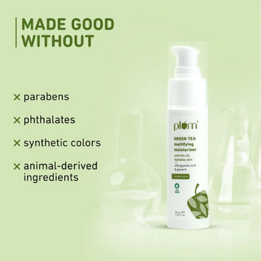Plum Green Tea Mattifying Moisturizer for Oily Skin 50ml