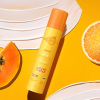 Aqualogica Glow+ Dewy Sunscreen Gel SPF 50+ PA++++ | Papaya & Vitamin C – 50g