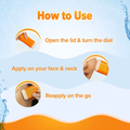 Aqualogica Glow+ Dewy Sunstick SPF 50+ PA++++ – 20g | Easy Reapplication & No White Cast