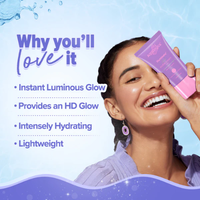 Aqualogical Illuminate+ Lush Strobe Cream with Wild Berries & Alpha Arbutin for Instant HD Glow - 30g