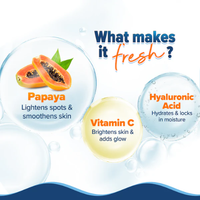 Aqualogical Glow+ Hydra Gel Moisturizer with Vitamin C & Papaya - 100 g