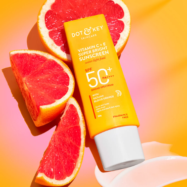 Dot & Key Vitamin C + E Sunscreen, SPF 50+ PA++++ 80g