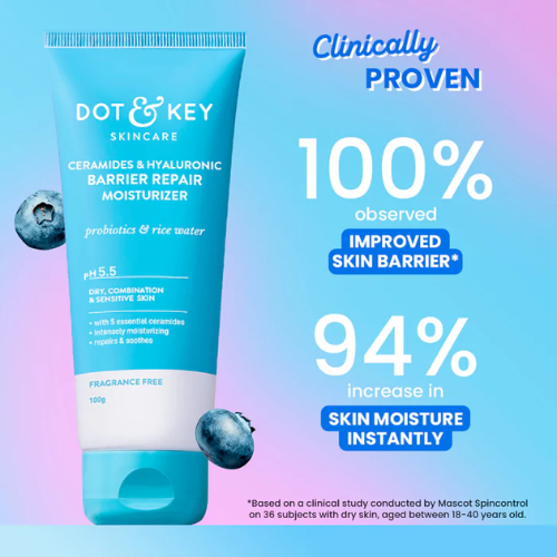 Dot & Key Barrier Repair Moisturizer (Hyaluronic + Ceramides) 100g