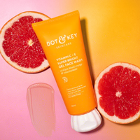 Dot & Key Vitamin C + E Gel Face Wash for Glowing Skin 100ml