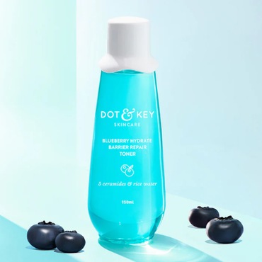 dot and key Blueberry Hydrate Barrier Repair Milk Face Toner 150ml