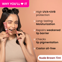 Dot & Key Ceramide + Peptide Lip Balm SPF 50 PA+++ (Warm Nude)