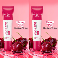 Dot & key SPF 50+ Vitamin C + E Brightening Lip Balm - Pack of 2 (Cherry Pop)