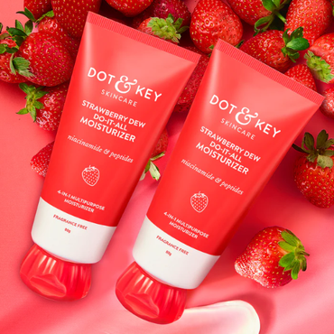 Dot & key Strawberry + Niacinamide Moisturizer, Pack of 2 160g