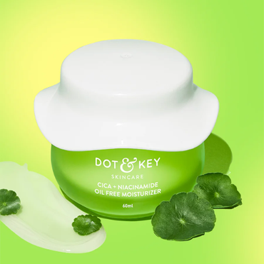 Dot & key Cica Calming Oil Free Moisturizer, Pack of 2 120ml