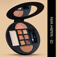 Sugar Contour De Force Eyes And Face Palette - 01 - Warm Win
