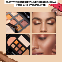 Sugar Contour De Force Eyes And Face Palette - 01 - Warm Win