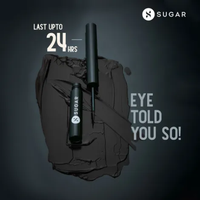Sugar Eye Told You So! Smudgeproof Eyeliner - 01 Black Swan (Black)