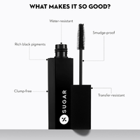 Sugar Blacklash Volumizing Mascara - 01 Black Up