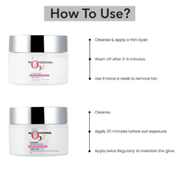 O3+ Anti tan with night cream for Vibrant Skin (50g)
