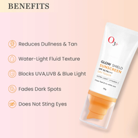 O3+ Glow Shield Sunscreen SPF 50 PA+++