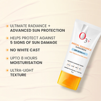 O3+ Bridal Radiance Sunscreen SPF 50 PA +++ (75g)