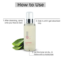 O3+ Whitening Tonic For Smoother Younger Facial Skin, 150 ML