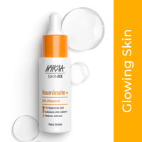 Nykaa SkinRX 20% Vitamin C + 1% Hyaluronic Acid Serum for Bright, Radiant and Hydrated Skin (30ml)