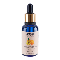 Nykaa Naturals 100% Pure Cold Pressed Apricot Kernel Carrier Oil for Even Skin Tone & Strong Hair (30ml)
