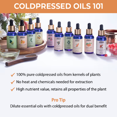 Nykaa Naturals 100% Pure Cold Pressed Apricot Kernel Carrier Oil for Even Skin Tone & Strong Hair (30ml)