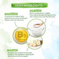 MamaEarth Rice Face Wash With Rice Water & Niacinamide for Glass Skin