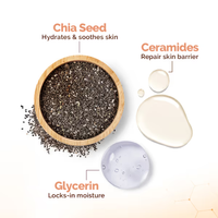 Mama Earth Chia Oil-Free Face Wash with Chia Seed & Ceramides for Hydrated Glow