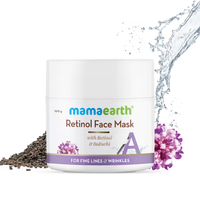 Mama Earth Retinol Face Mask with Retinol & Bakuchi for Fine Lines & Wrinkles – 100g