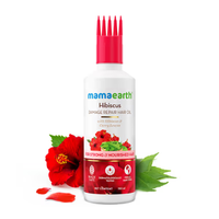 Mama Earth Hibiscus Damage Repair Hair Oil with Hibiscus & Curry Leaves – 150ml