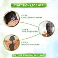 Mama Earth Onion Hair Mask with Onion Oil & Organic Bamboo Vinegar for Hair Fall Control – 200ml