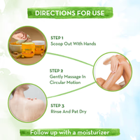 Mamaearth Ubtan Body Scrub for Tan Removal – 200 g