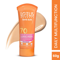 Lotus Safe Sun Daily Multi-Function Sunscreen SPF 70