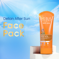 Lotus Safe Sun DeTAN After-Sun Face Pack