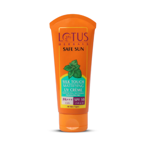 Lotus Safe Sun Silk Touch Mattifying UV Crème SPF 50