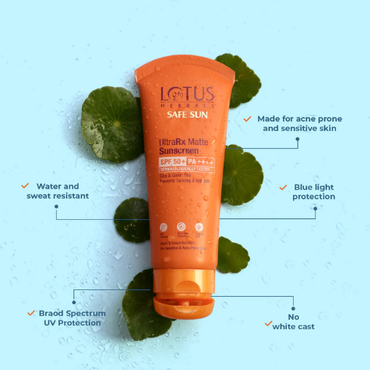 Lotus Safe Sun UltraRx Matte Sunscreen SPF 50 PA++++