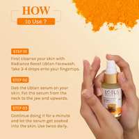 Lotus Radiance Boost Ubtan Face Serum