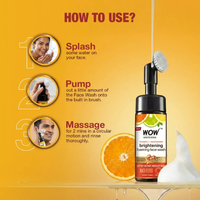 WOW Vitamin C & Niacinamide Brightening Foaming Face Wash | 150 ml