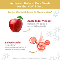 WOW Apple Cider Vinegar Foaming Face Wash | 150 ml