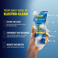 WOW HydroCharge Electrolyte Face Wash | 100 ml