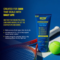 WOW HydroCharge Electrolyte Face Wash | 100 ml