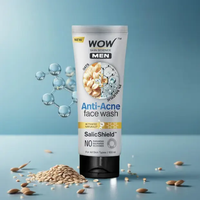 WOW Oat Extract + Salicylic Acid Anti-Acne Face Wash | Gel Cleanser