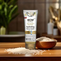WOW Rice Water & Ceramide Face Wash For Glass Skin | 100 ml