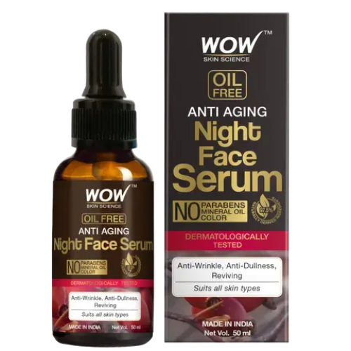 WOW Anti Aging Night Face Serum | 50 ml